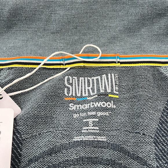 NEW Smartwool S Men's Intraknit Active Full Zip Merino‎ Wool Green Lead Sweater - Picture 9 of 11